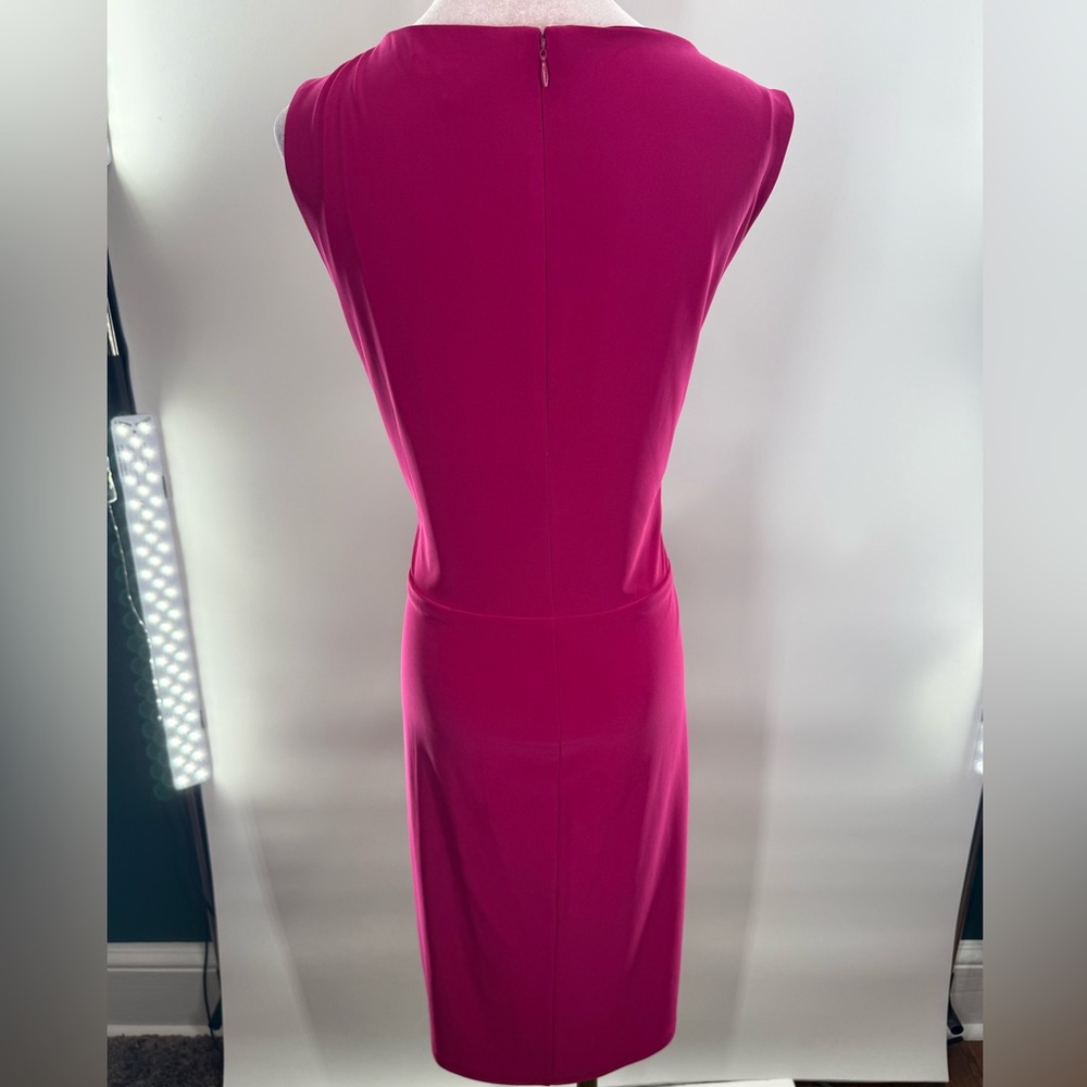 EUC Lauren Ralph Lauren Twist Front Dress - Picture 8 of 9